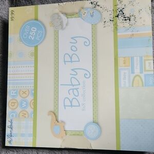 The Paper Studio | Baby Boy 8x8 Collection
